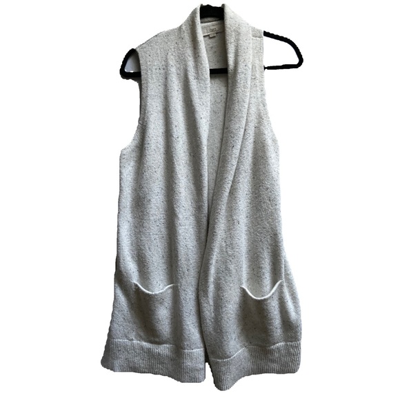 LOFT Jackets & Blazers - Loft sleeveless long cardigan Sz xs